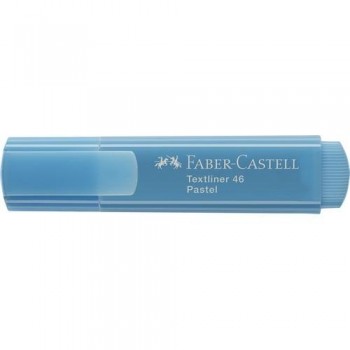 Rotulador fluorescente pastel azul pálido Textliner 1546 Faber Castell