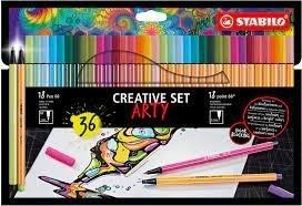 SET ROTULADORES STABILO (36 UDS) 18 PEN 68+ 18 POINT 88 REF. 8868/36-1-20-6