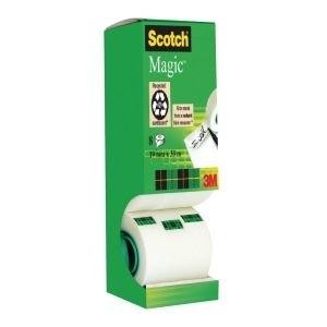 CINTA ADHESIVA INVISIBLE (14 ROLLOS) SCOTCH MAGIC 19mmX33m. R.7100026965