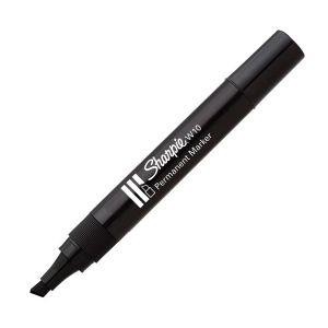 ROTULADOR PERMANENTE NEGRO SHARPIE  W10 PUNTA BISELADA TRADO1,2-5,5mm REF. S0192654