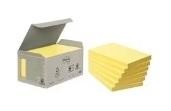 NOTAS ADHESIVAS POST-IT 76X127mm. RECICLADAS AMARILLO (PACK 6u.) R.7100172257