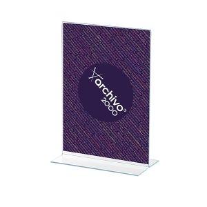 EXPOSITOR SOBREMESA A3 VERTICAL EN FORMA DE "T" R.21103 CS TP