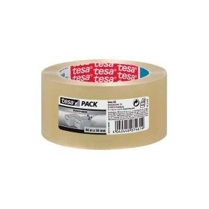 CINTA EMBALAJE TESA POLIPROPILENO TRANSPARETNE66mx50mm (6 ROLLOS) REF. 58172-00000-00