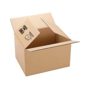 CAJA EMBALAJE KRAFT CANAL SENCILLO 3mm. 400X290X220mm. R.119695