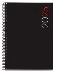 AGENDA S/VV PLUS  155X213 PP CITY NEGRO MIQUEL RIUS REF. MR34174