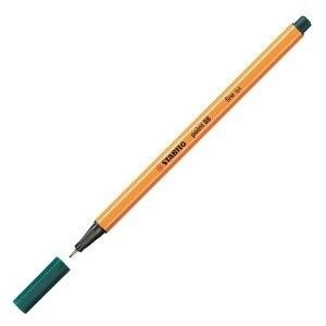 ROTULADOR PUNTA FINA 0,4MM VERDE AZULADO STABILO POINT 88 R.88/53