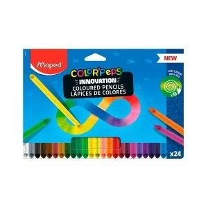 LAPICES DE COLORES TRIANGULARES (24 uds) MAPED INFINITY REF. 861601