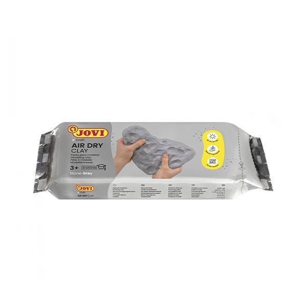 PASTA PARA MODELAR GRIS (500gr.) SECADO AL AIRE JOVI REF.85G