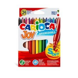 ROTULADORES CARIOCA JOY (24u.) LAVABLES 2,6mm. R.40532