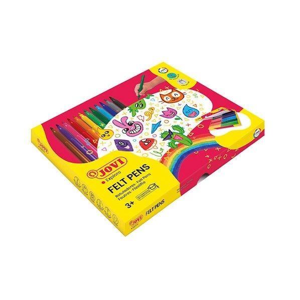 ROTULADORES JOVI (CAJA 144u.) COLORES SURTIDOS R.1699
