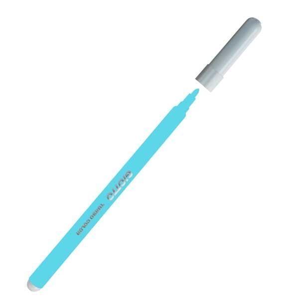 ROTULADORES GIOTTO (12u.) TURBO COLOR MONOCOLOR AZUL CIELO R.F485028
