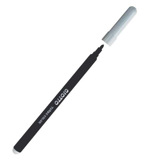 ROTULADORES GIOTTO (12u.) TURBO COLOR MONOCOLOR NEGRO R.F485036