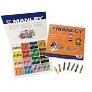 CERAS BLANDAS MANLEY (192u.) CLASS BOX 16 COLORES R.MNC00192