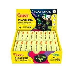 PLASTILINA 50gr. JOVI FOSFORESCENTE REF. 70/18G