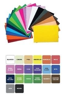 GOMA EVA 40x60cm ROJO PRYSE (10 UDS) REF. 5020015