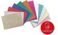 CARTULINA 50x65 (5H) PURPURINA AZUL CLARO SADIPAL 330gr REF. 20300