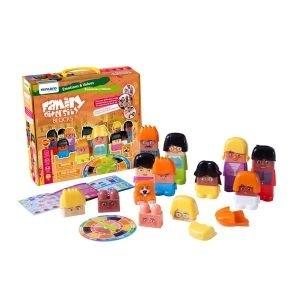 JUEGO 33 PIEZAS FAMILY DIVERSITY BLOCKS MINILAND REF. 32365