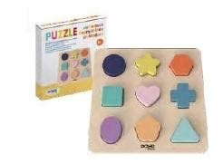 PUZZLE FORMAS DE MADERA ENCAJABLES DOHE REF. 64010