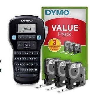 ROTULADORA + 3 CINTAS DYMO LABEL MANAGER  160QWY REF. 2181011