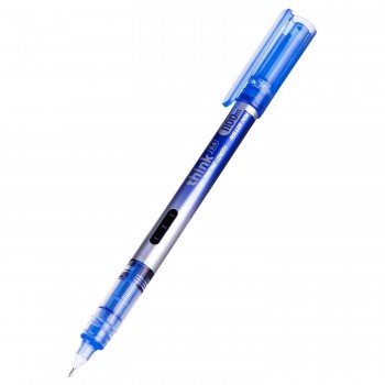 ROLLER TINTA LIQUIDA 0,5mm AZUL DELI THINK PUNTA AGUJA REF. EQ300-BL