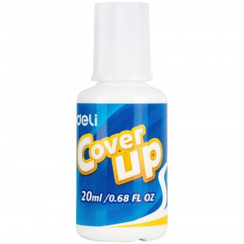 CORRECTOR LIQUIDO (BOTE) 20ml DELI COVER REF. E39291