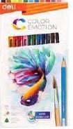 PINTURAS MADERA ACUARELABLES (12u.) DELI R.483001