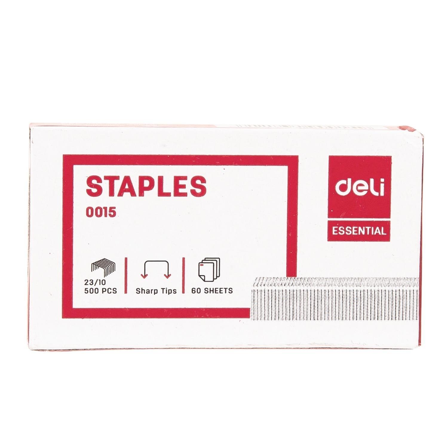 GRAPAS Nº 23/10 GALVANIZADAS (500u.) E0015 DELI R.484023