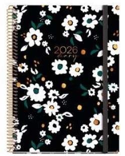 AGENDA S/V PLUS ESPIRAL NATURA NOIR GARDEN REF. MR34532