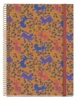 AGENDA S/V PLUS ESPIRAL NATURA LEOPARD REF. MR34536
