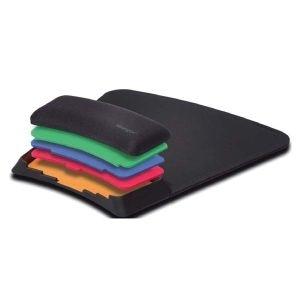ALFOMBRILLA RATON C/REPOSAMUÑECAS KENSINGTON SMARTFIT NEGRO R.K55793EU