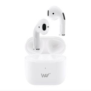 AURICULARES INALAMBRICOS INTRAAUDITIVOS CON ESTUCHE DE CARGA BLANCO TNB WAY REF. WEBMELO2WH