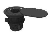 TOMA EMPOTRABLE CON USB FELLOWES NEGRO REF. 100137177