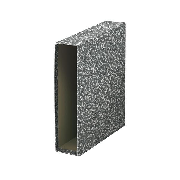 FUNDA PARA ARCHIVADOR A4 DEQUA JASPEADO GRIS CLARO R.09067
