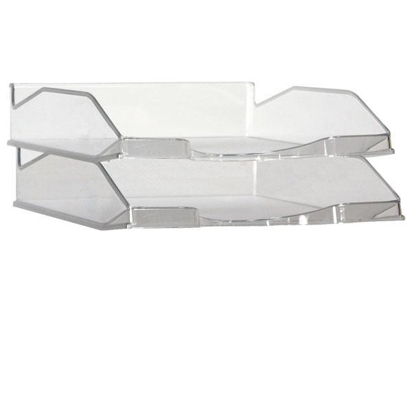 BANDEJA APILABLE POLIESTIRENO TRANSPARENTE DEQUA R.DQ742 CS TP