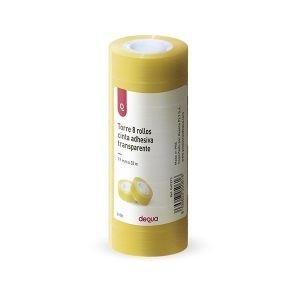 CINTA ADHESIVA 33X19mm. (PACK 8u.) DEQUA R.780293
