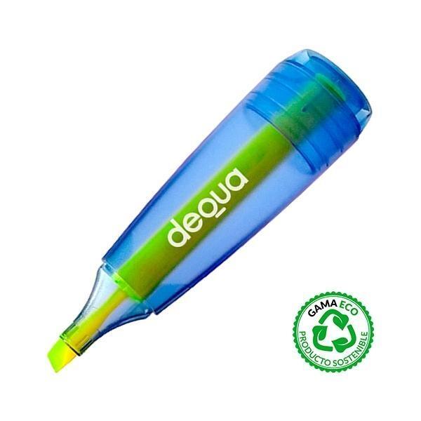 ROTULADOR FLUORESCENTE ECO AMARILLO DEQUA TRAZO 1,5mm. R.780314