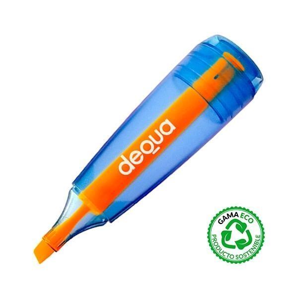 ROTULADOR FLUORESCENTE ECO NARANJA DEQUA TRAZO 1,5mm. R.780317