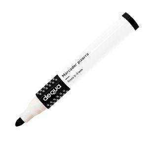 ROTULADOR PIZARRA BLANCA PUNTA REDONDA DEQUA NEGRO TRAZO 2-3mm. R.780323