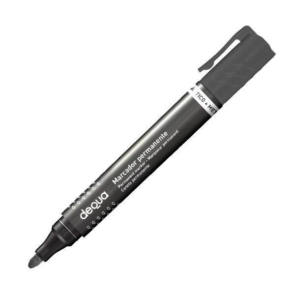ROTULADOR PERMANENTE NEGRO DEQUA PUNTA CONICA 1,5-3mm. R.780346