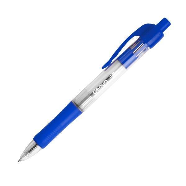BOLIGRAFO RETRACTIL TINTA ACEITE PUNTA 0,7mm. AZUL DEQUA R.780423