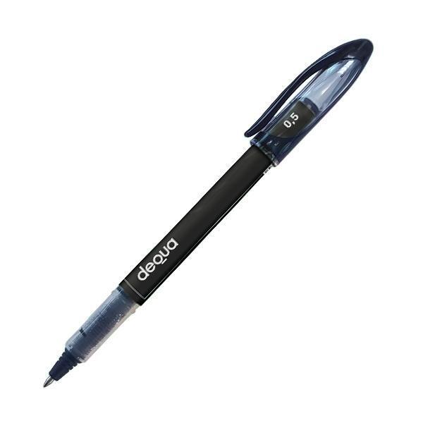 BOLIGRAFO (ROLLER) TINTA LIQUIDA PUNTA 0,5mm. NEGRO DEQUA R.780428
