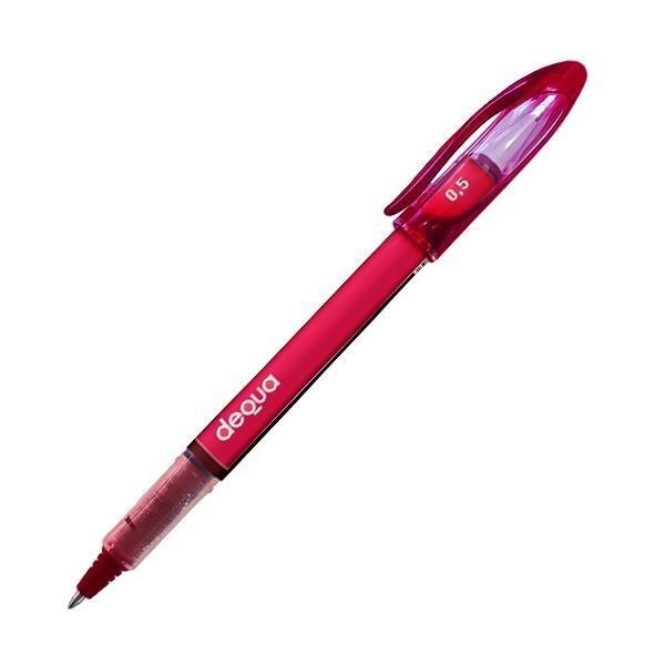 BOLIGRAFO (ROLLER) TINTA LIQUIDA PUNTA 0,5mm. ROJO DEQUA R.780429