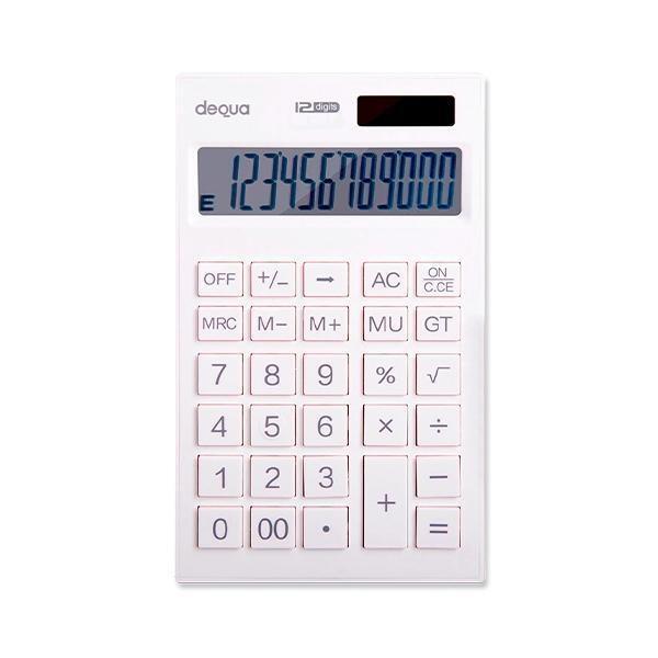 CALCULADORA SOBREMESA 12 DIGITOS BLANCO BL-756 DEQUA R.780437