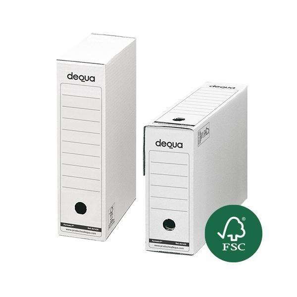 ARCHIVADOR DEFINITIVO FOLIO 250X365X105mm. DEQUA R.780440