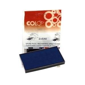 ALMOHADILLA COLOP AZUL  E-60 para Printer 60 37x76mm   (BLISTER 2 UDS)