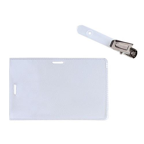 FUNDA PORTADISTINTIVO 70X108mm. MEDIDAS EXT. 2 TAL. SIN PINZA GRAFOP. R.09079300