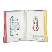 CLASIFICADOR DE PARED A4 PARA 10 FUNDAS FUNCTION WALL MODULE GRIS (NO INCLUYE FUNDAS) DURABLE R.5674-10