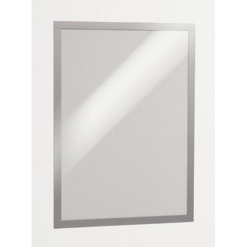 MARCO MAGNETICO A3 DURAFRAME (PACK 2u.) AUTOADHESIVO PLATA  DURABLE R.487323