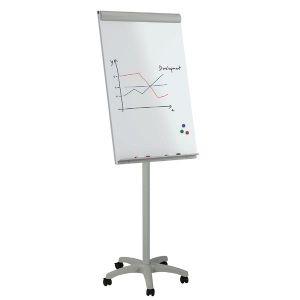 PIZARRA BLANCA MAGNETICA CON RUEDAS 68X104cm. ROCADA R.616K