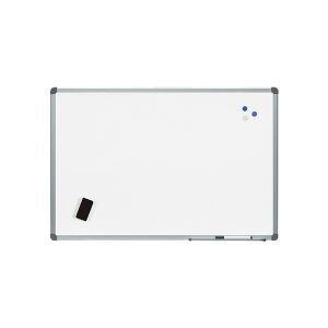 PIZARRA BLANCA LACADA 45X60cm. MAGNETICA MARCO ALUMINIO ROCADA R.6400